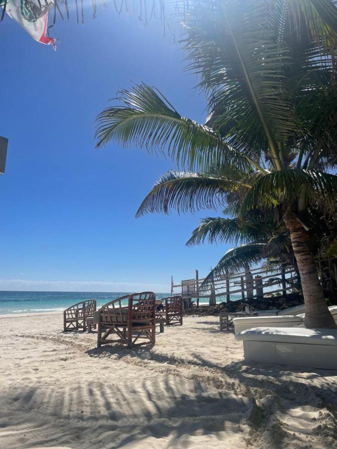 Chavez Eco Beach Camping And Cabanas Τουλούμ Εξωτερικό φωτογραφία